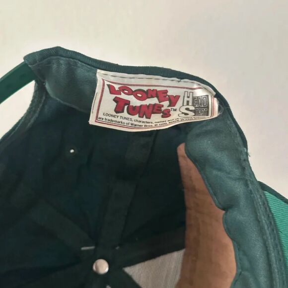 Vintage Looney Tunes Taz's Cranium Cover Snapback Hat - Picture 6 of 6